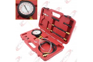 TU-112 FUEL INJECTION SYSTEM PRESSURE TESTING PORT GAUGE KIT MANOMETER 0-140 PSI